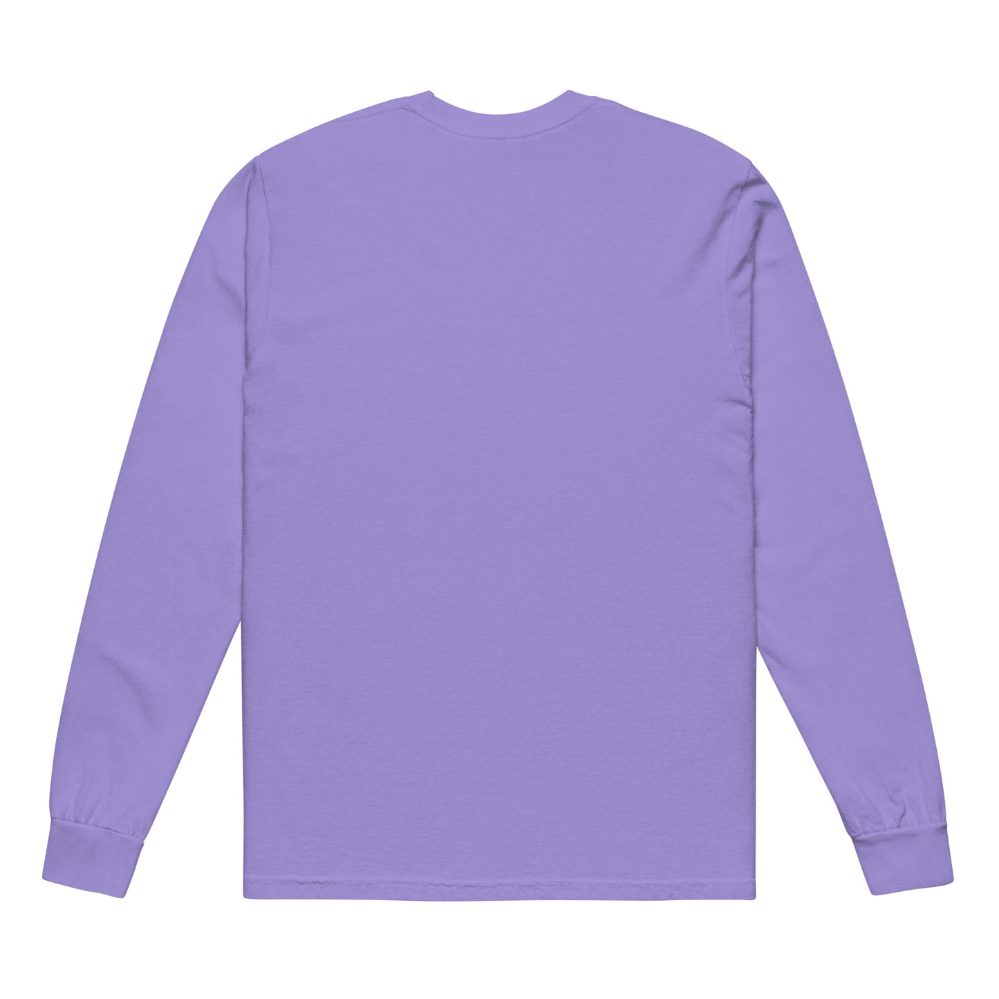 Garment-dyed heavyweight long-sleeve shirt